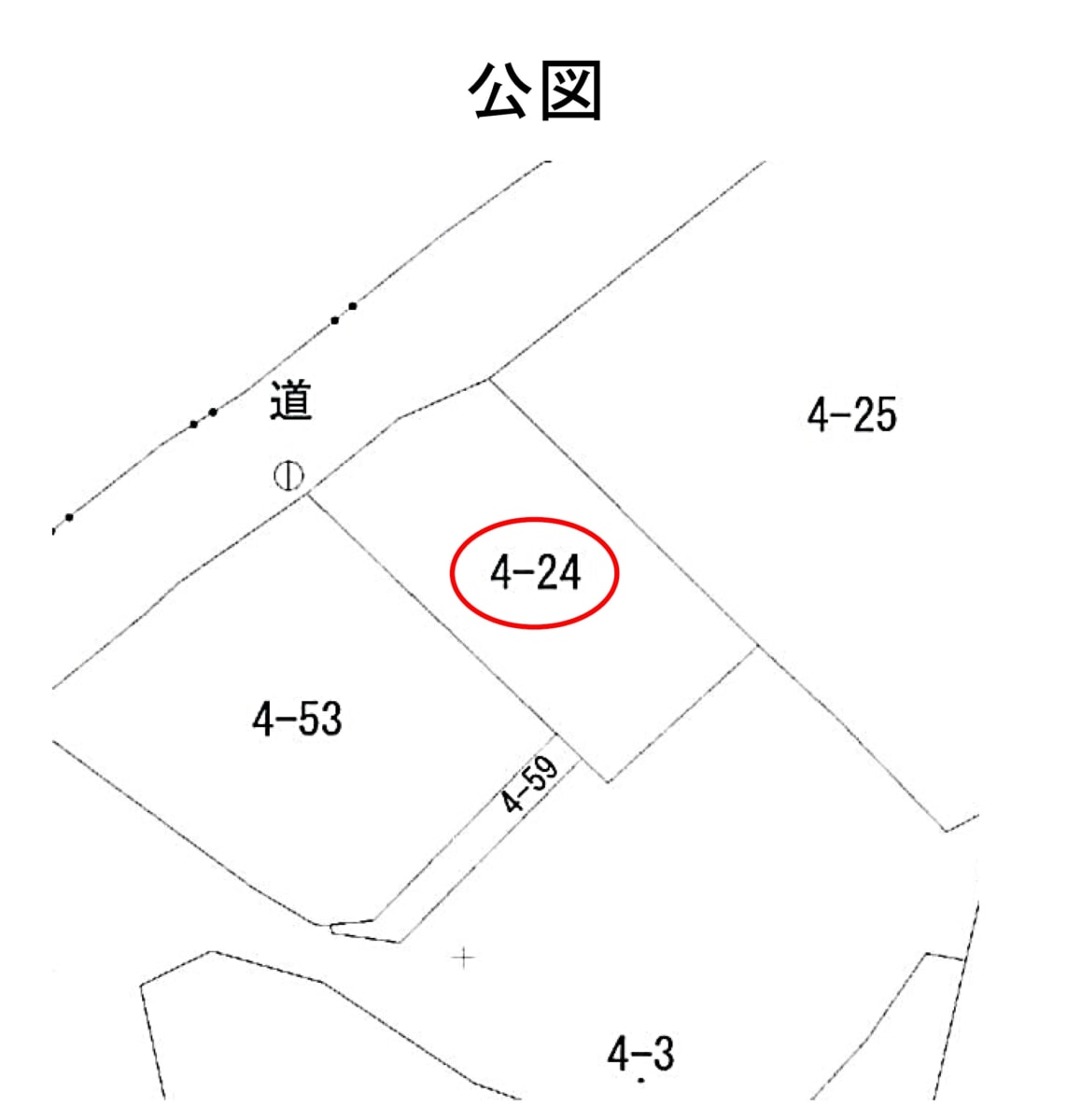 秋田県にかほ市金浦字上林　土地 宅地 公図